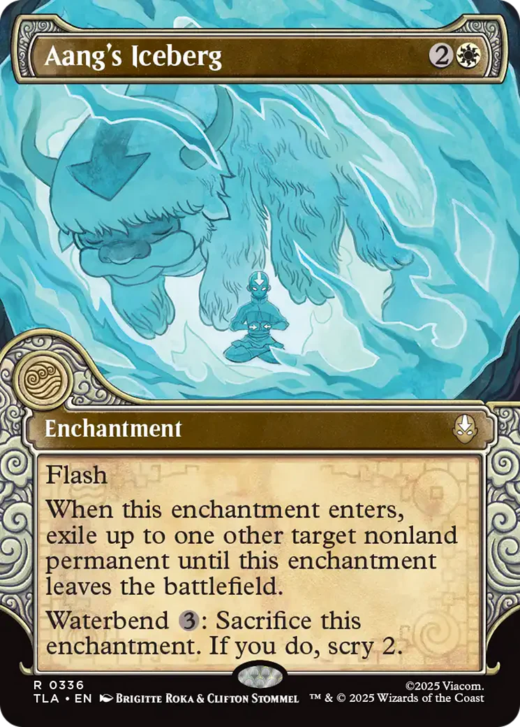 Aang's Iceberg (0336) (Elemental Frame) (TLA) - Foil