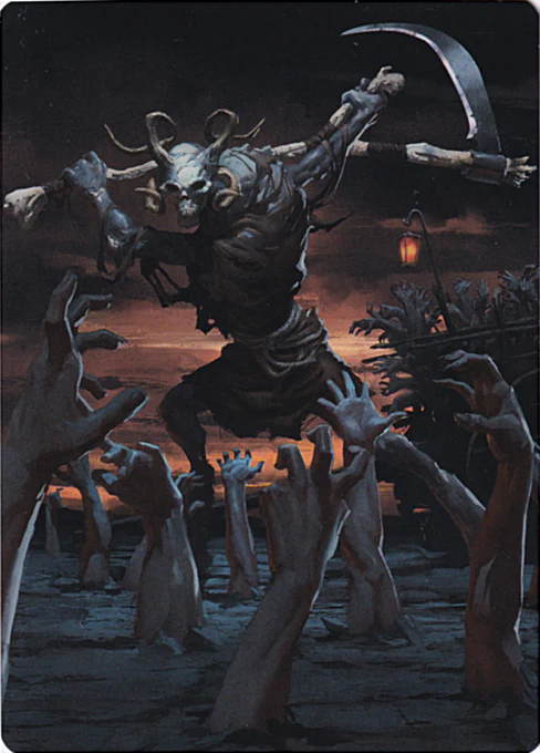 Abyssal Harvester (34/54) Art Card (AFDN)