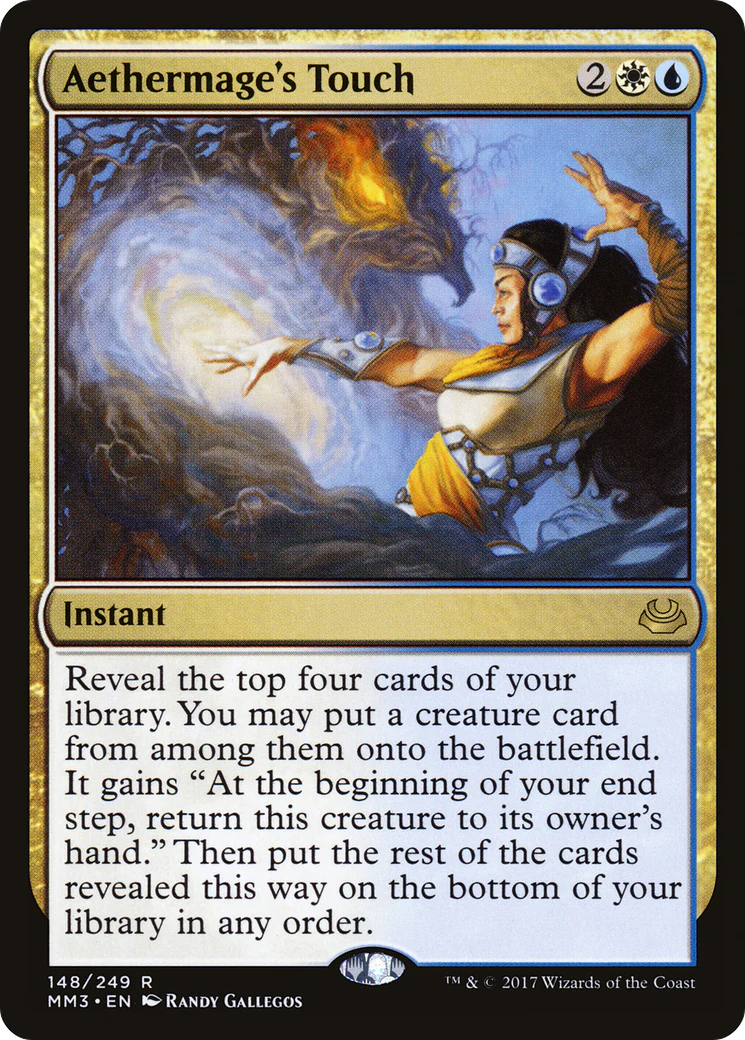 Aethermage's Touch (MM3) - Foil