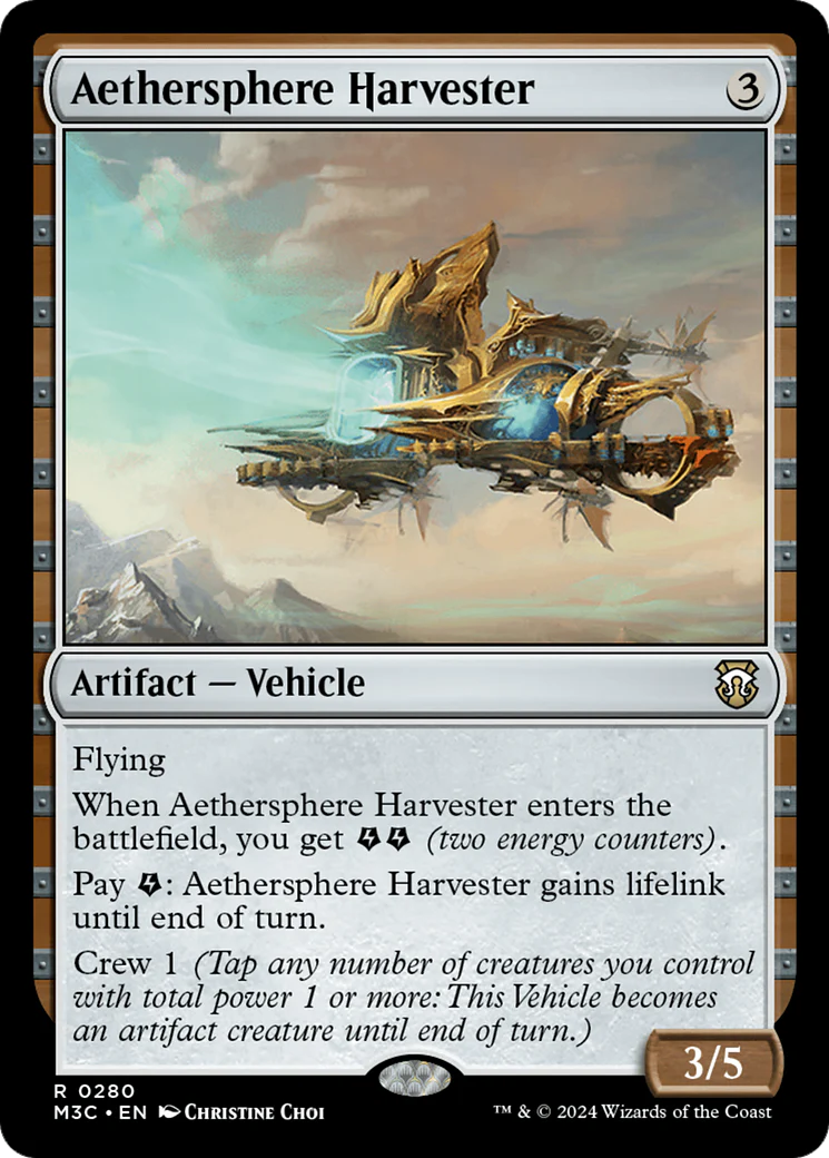 Aethersphere Harvester (M3C) - Ripple Foil