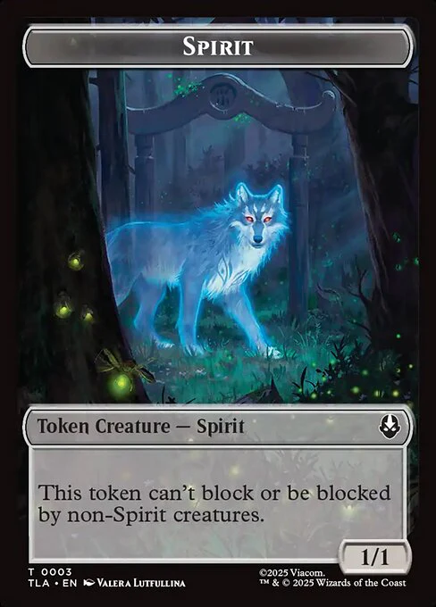 Ally (0004) // Spirit (0003) Double-Sided Token (TTLA) - Image 2