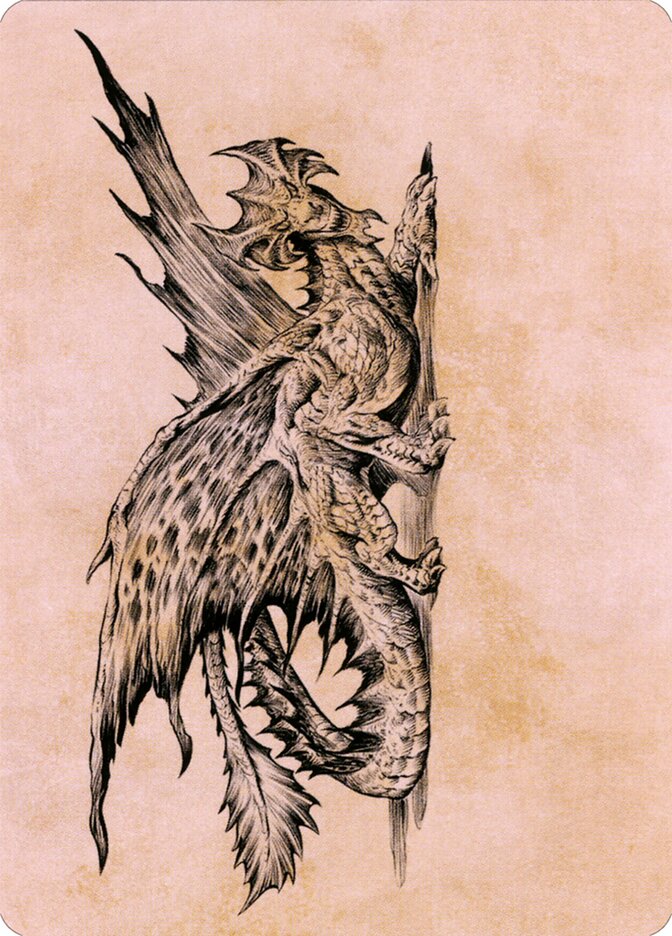 Ancient Brass Dragon (49/81) Art Card (ACLB)