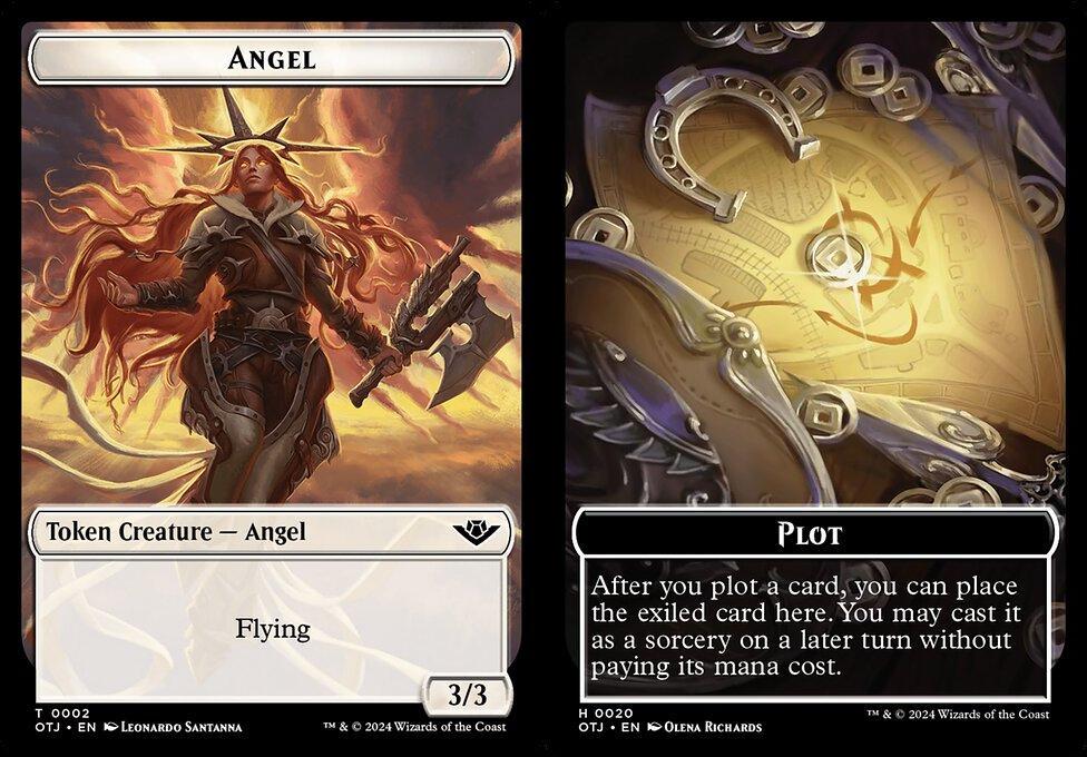 Angel (0002) // Plot (0020) Double-Sided Token (TOTJ)