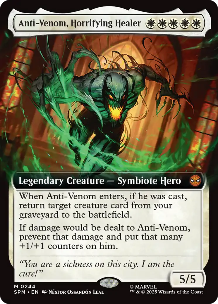 Anti-Venom, Horrifying Healer (0244) (Extended Art) (SPM)