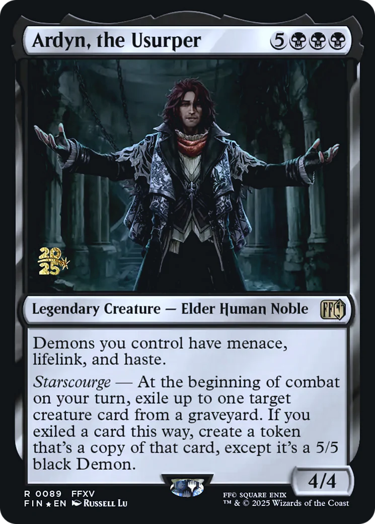 Ardyn, the Usurper (0089) (Prerelease) (PFIN) - Foil