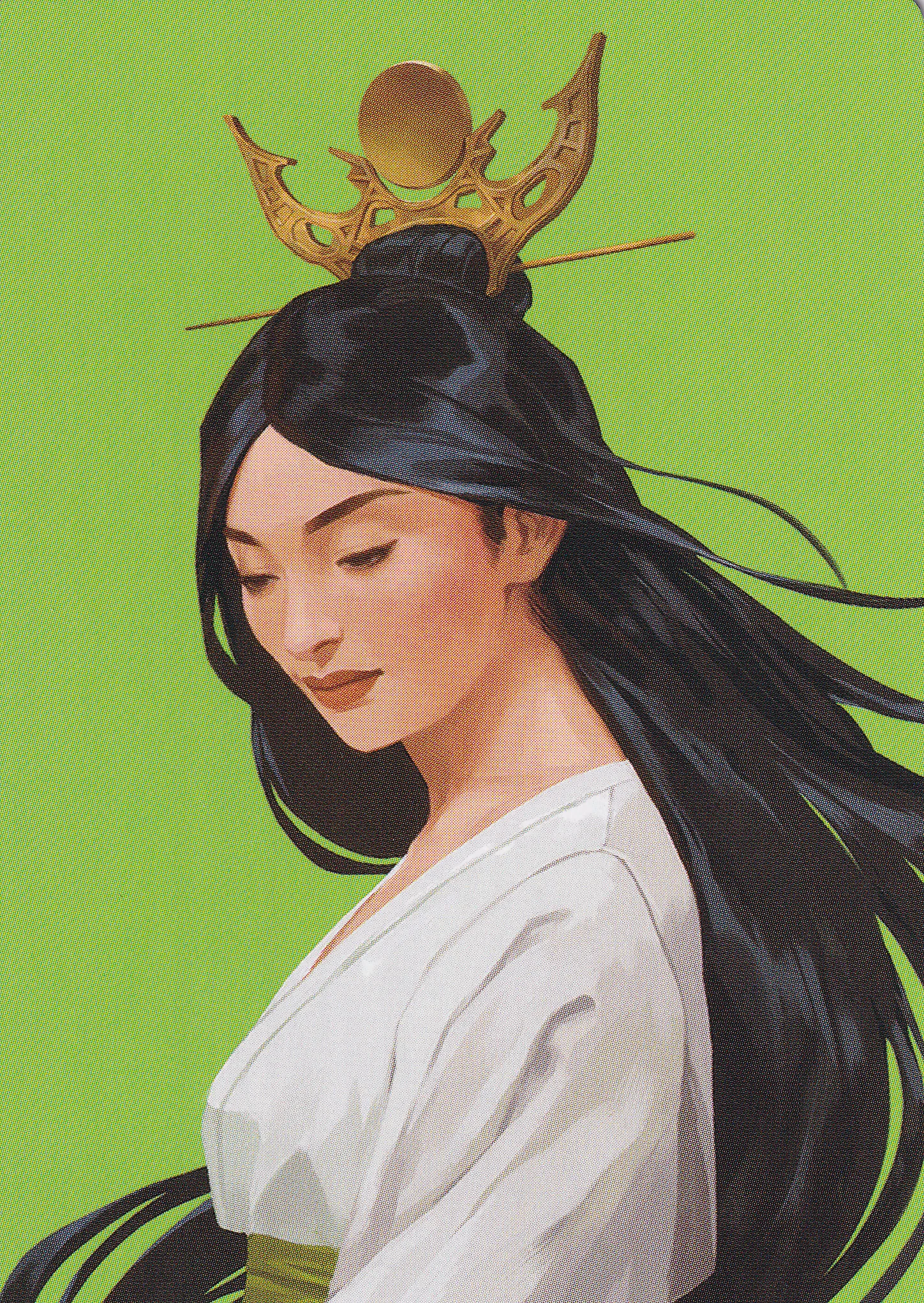 Azusa, Lost but Seeking (56/81) Art Card (ACMM)