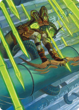 Bamboo Grove Archer (20/81) Art Card (ANEO)