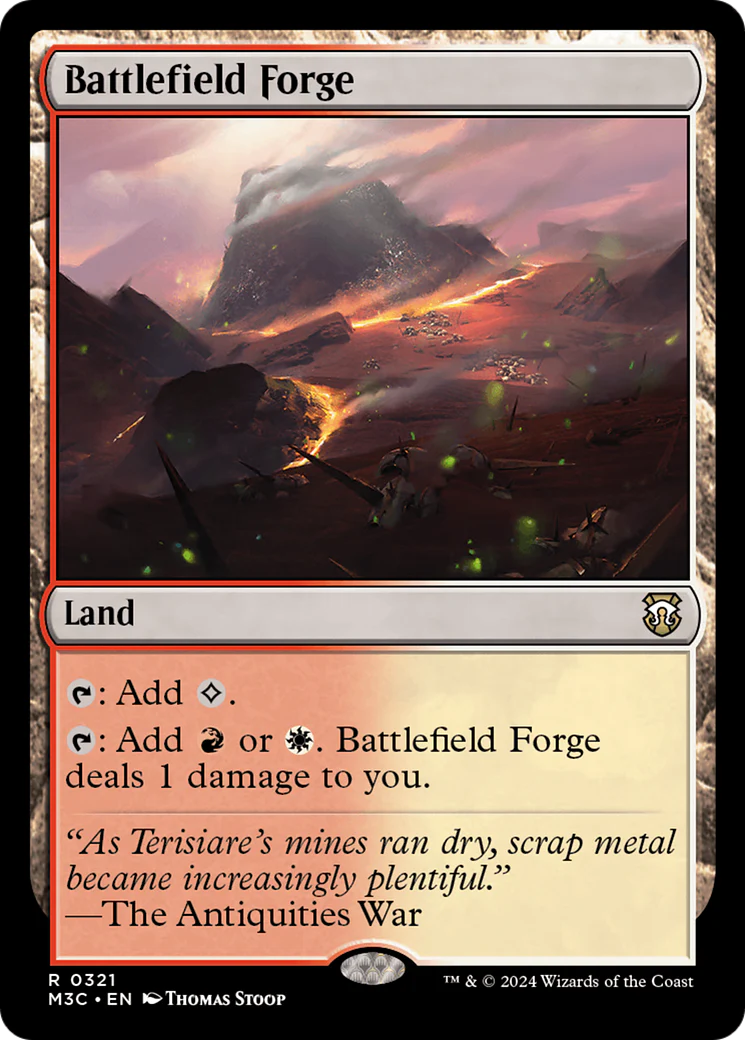 Battlefield Forge (M3C) - Ripple Foil