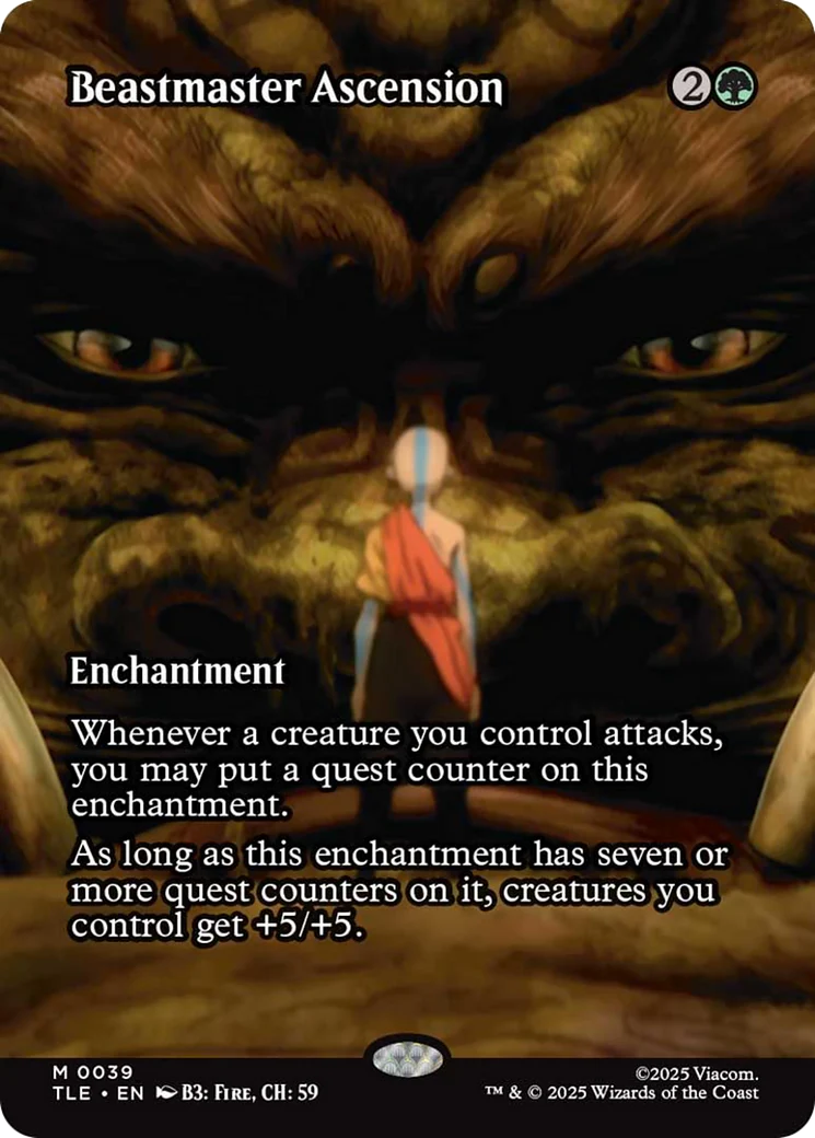 Beastmaster Ascension (0039) (Borderless) (TLE) - Foil