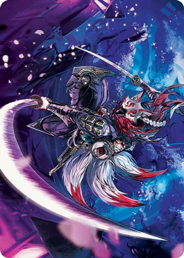Blade-Blizzard Kitsune (47/81) Art Card (ANEO)