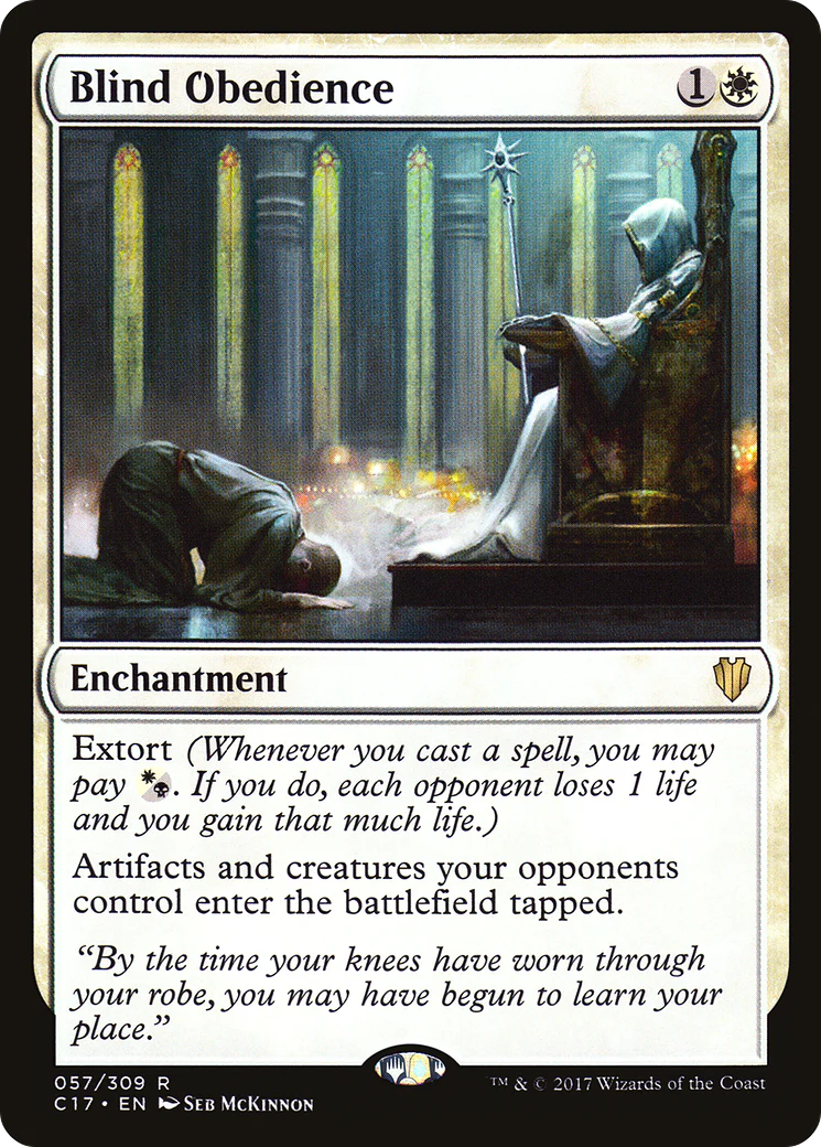Blind Obedience (C17)