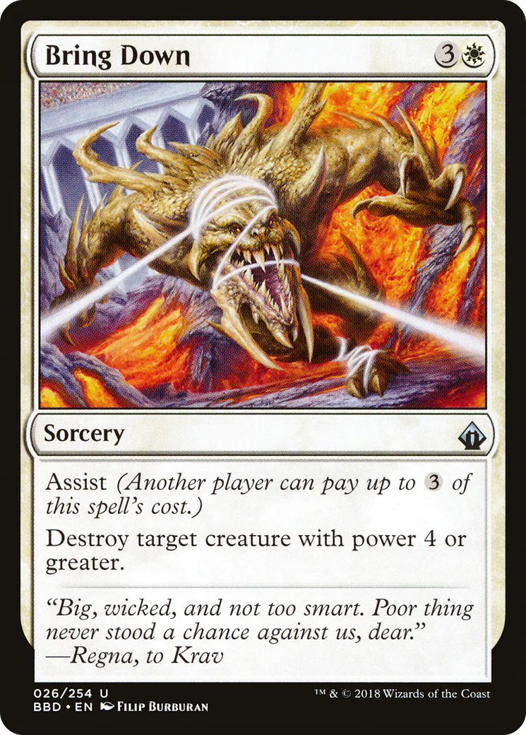 Bring Down (BBD) - Foil