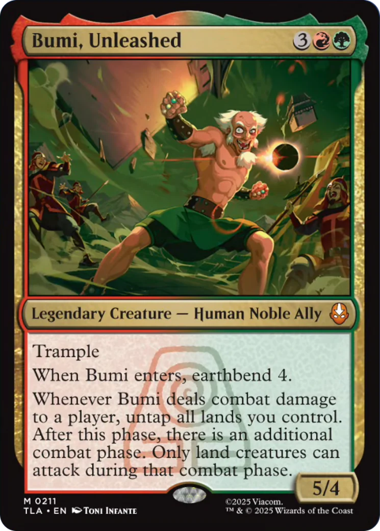 Bumi, Unleashed (TLA) - Foil