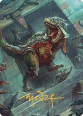 Carnage Tyrant (66/81) Art Card (ALCI) - Gold-Stamped Signature