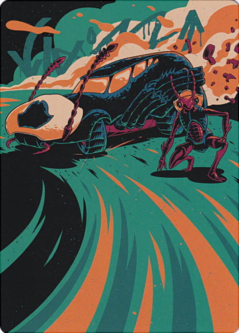 Carrion Cruiser (39/54) Art Card (ADFT)