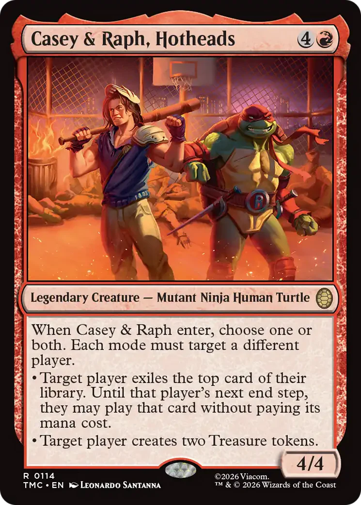 Casey & Raph, Hotheads (TMC)