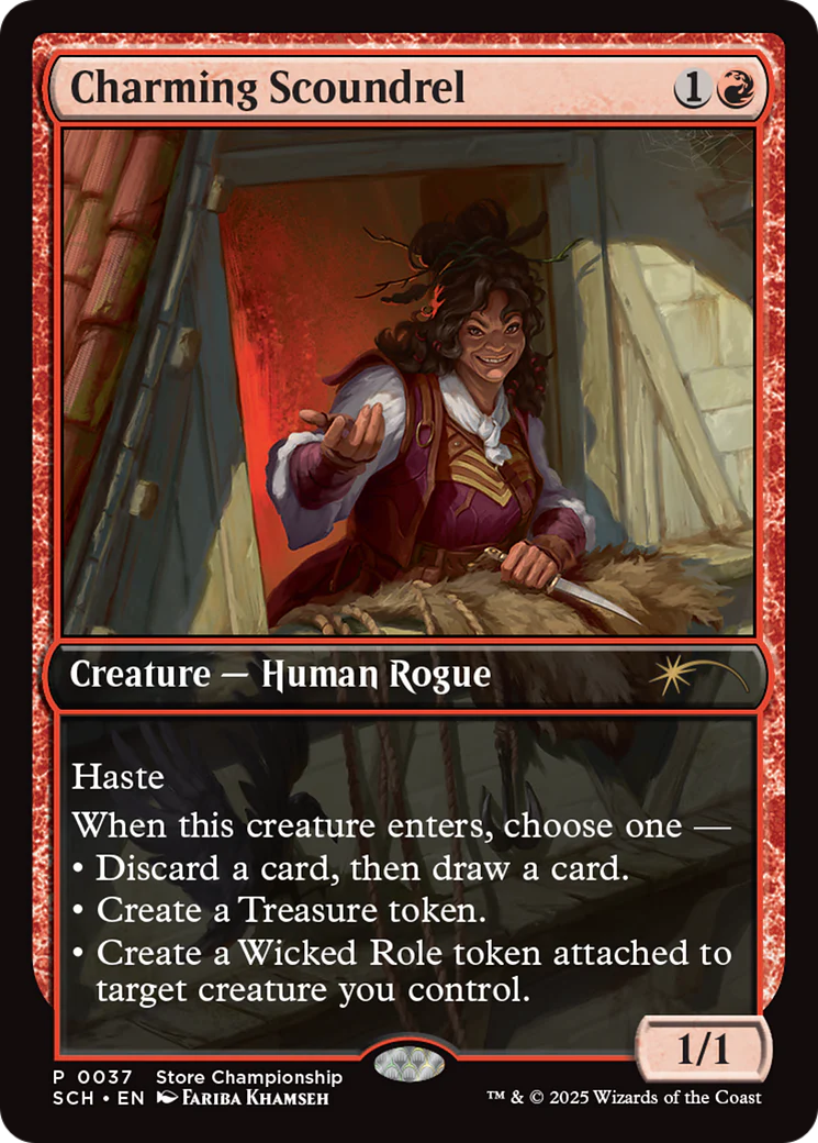 Charming Scoundrel (0037) (Store Championship) (Full Art) (SCH)