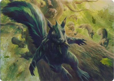 Chatterfang, Squirrel General (68/81) Art Card (AMH2)