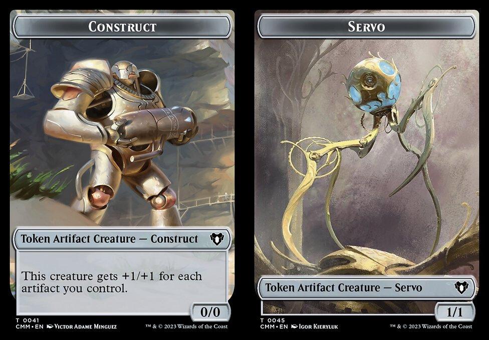 Construct (0041) // Servo (0045) Double-Sided Token (TCMM)