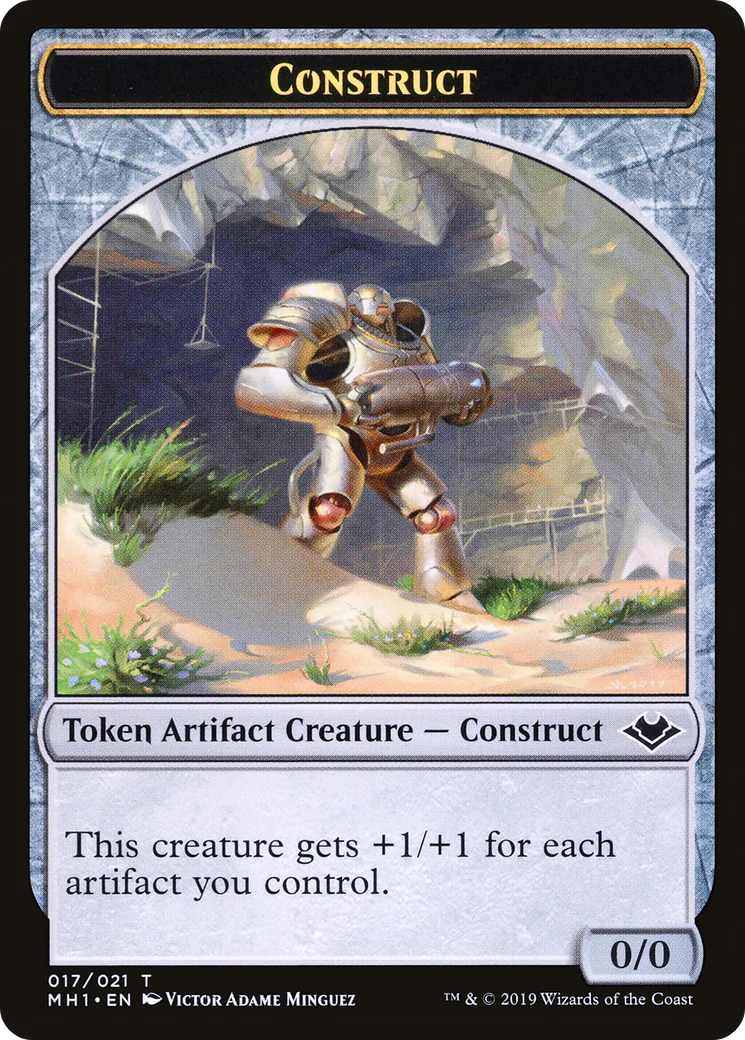 Construct Token (017) (TMH1) - Foil