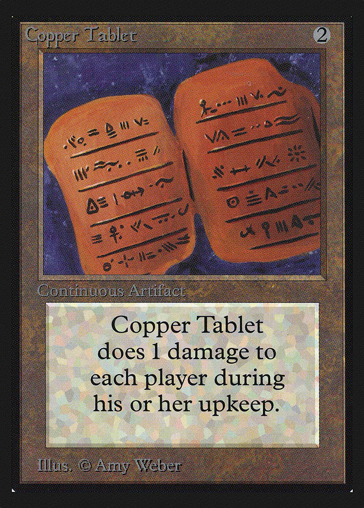 Copper Tablet (CEI)