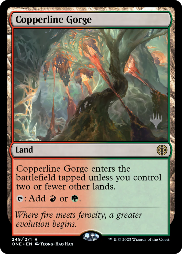 Copperline Gorge (249) (Promo Pack) (PONE) - Foil