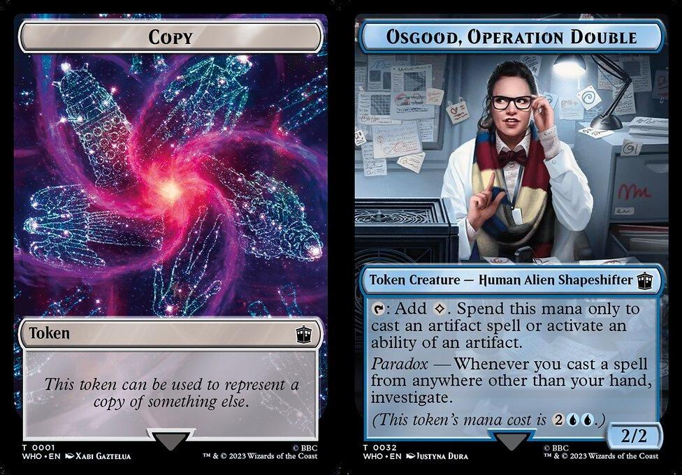 Copy (0001) // Osgood, Operation Double (0032) Double-Sided Token (TWHO)