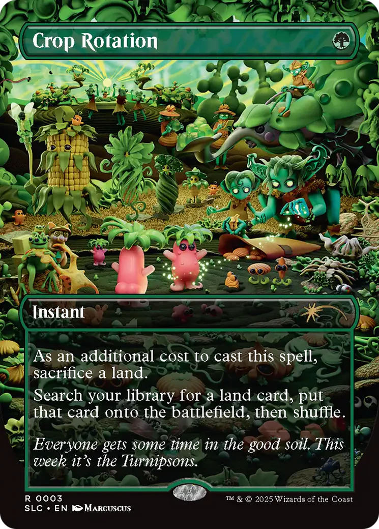 Crop Rotation (0003) (Borderless) (SLC) - Foil