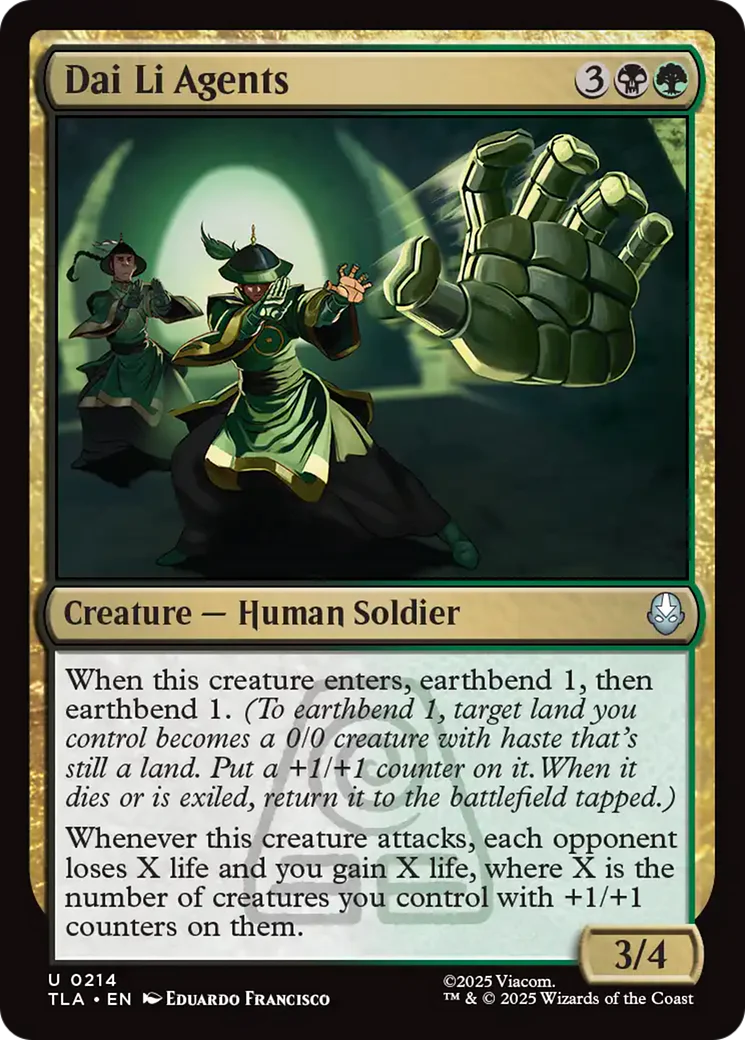 Dai Li Agents (TLA) - Foil