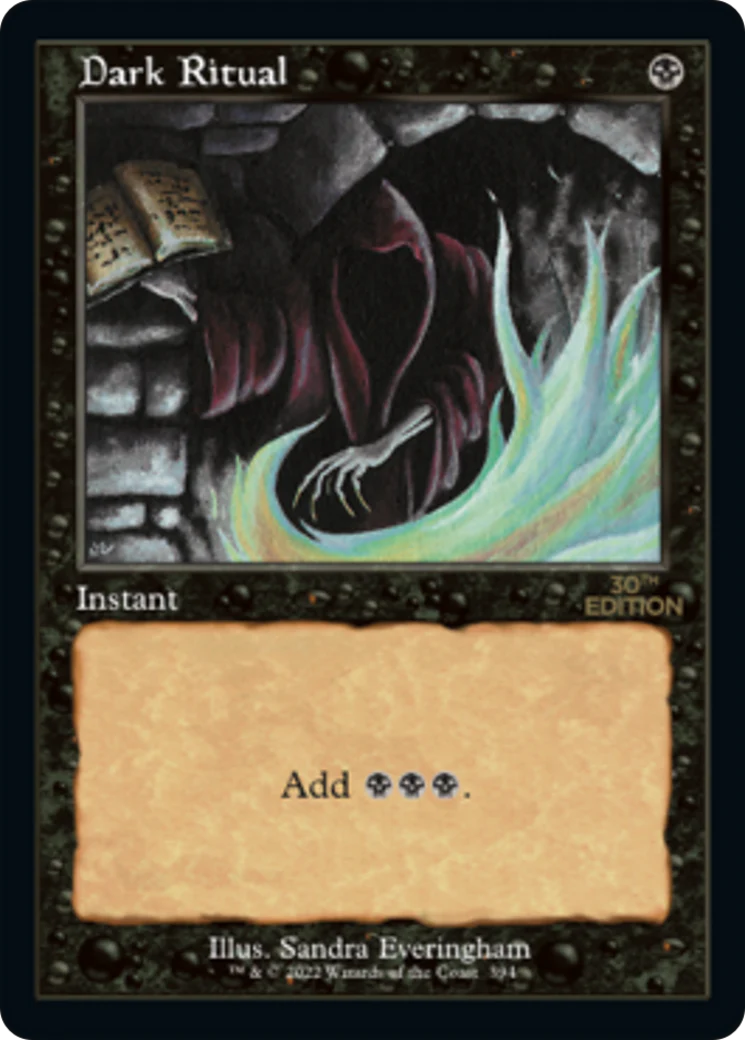Dark Ritual (Retro Frame) (30A)
