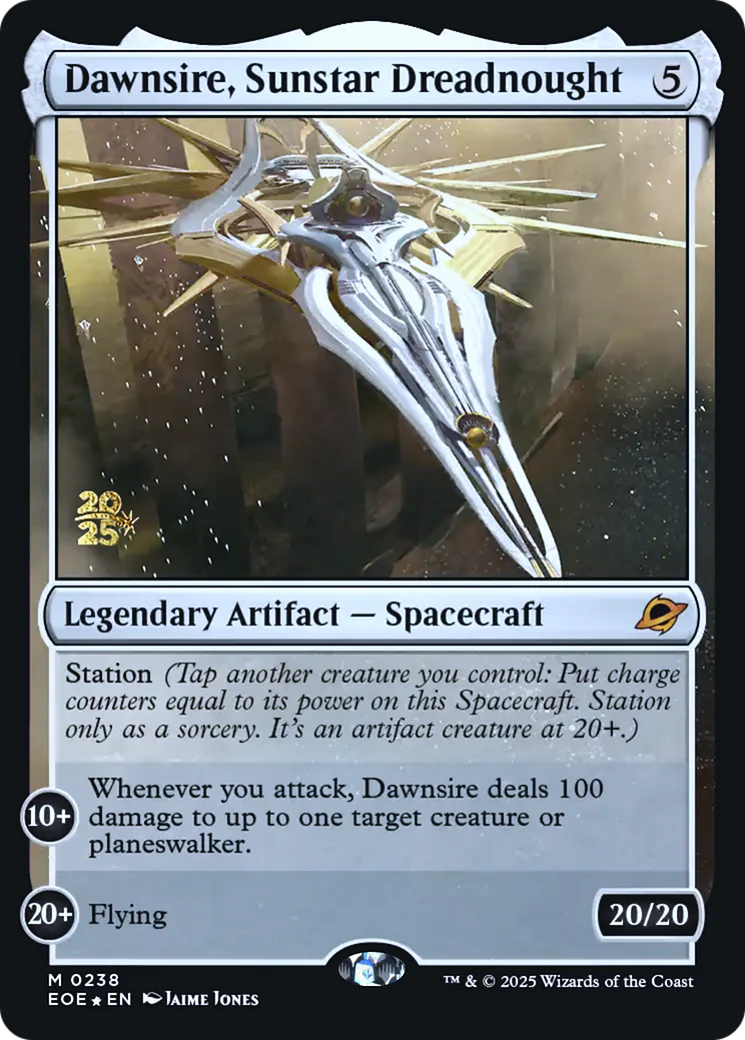 Dawnsire, Sunstar Dreadnought (0238) (Prerelease) (PEOE) - Foil