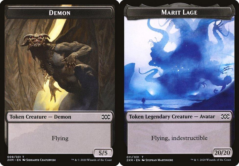 Demon (009) // Marit Lage (011) Double-Sided Token (T2XM) - Foil