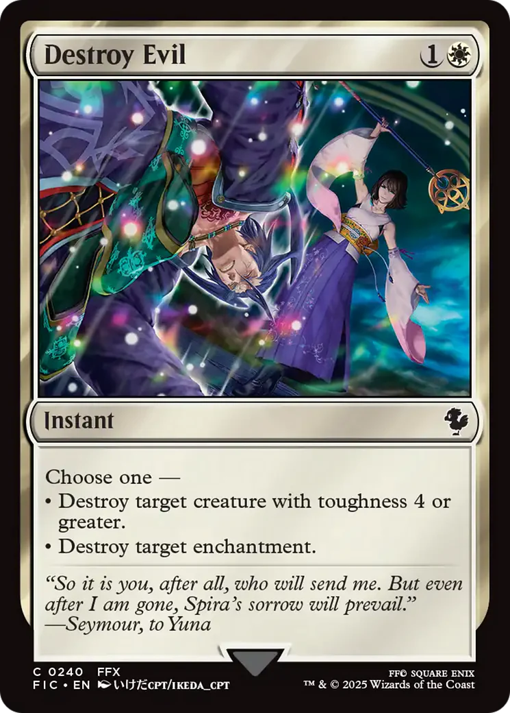 Destroy Evil (FIC) - Surge Foil