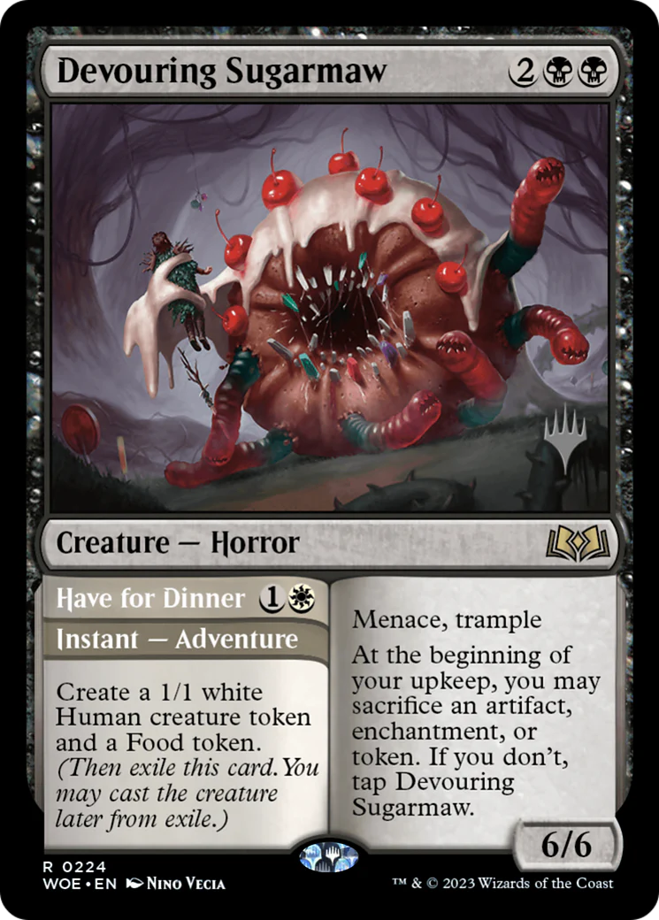 Devouring Sugarmaw // Have for Dinner (0224) (Promo Pack) (PWOE) - Foil