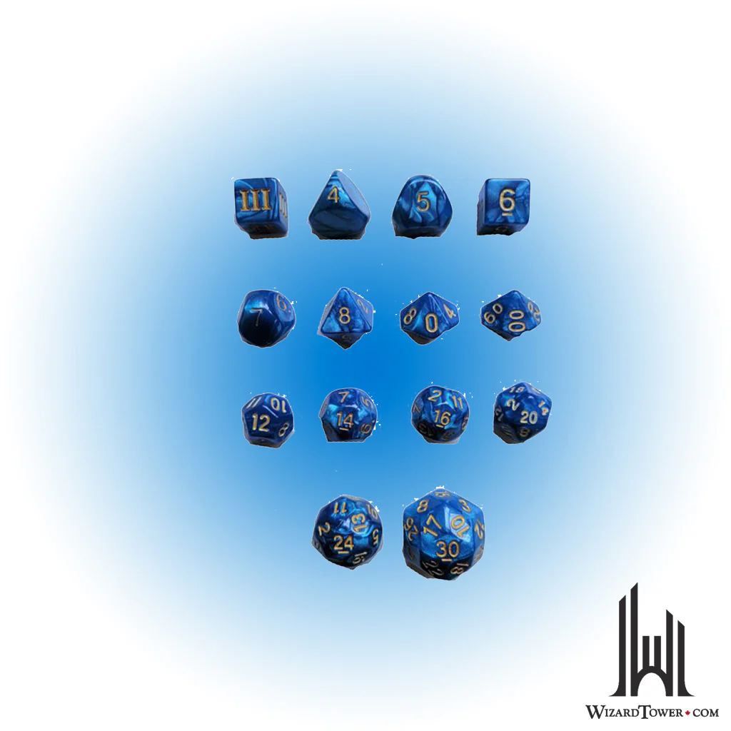 Dice Set - DCC Lightning Bolt 14ct