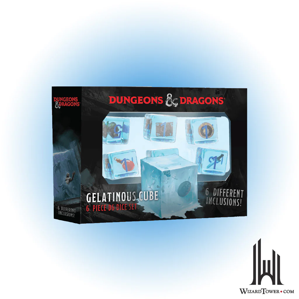 Dice Set - Dungeons & Dragons 5th Edition Gelatinous Cube 6ct