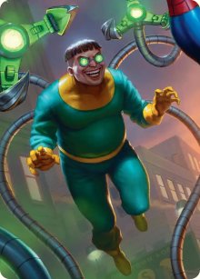 Doc Ock, Evil Inventor (04/06) Art Card (ASPM)