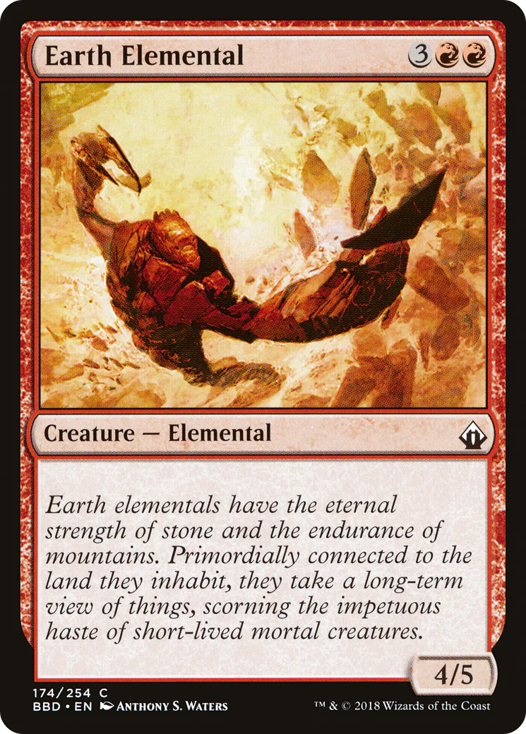 Earth Elemental (BBD) - Foil