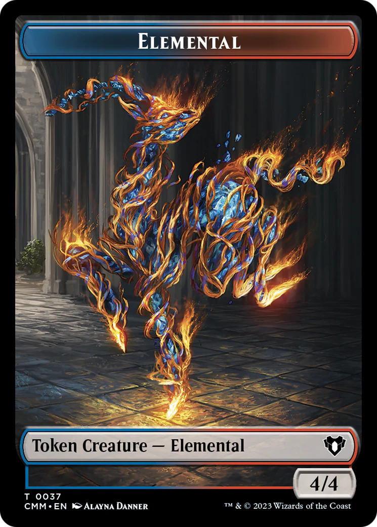 Elemental Token (0037) (TCMM)