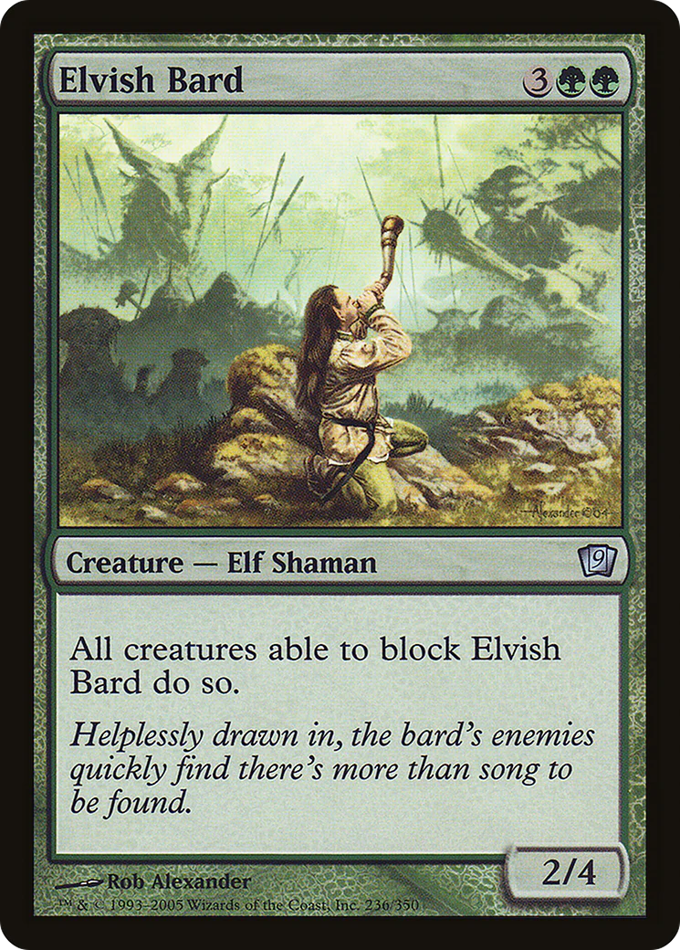 Elvish Bard (9ED) - Foil