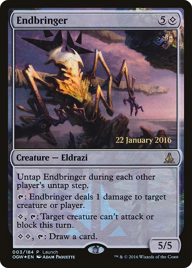 Endbringer (003) (Launch) (POGW) - Foil