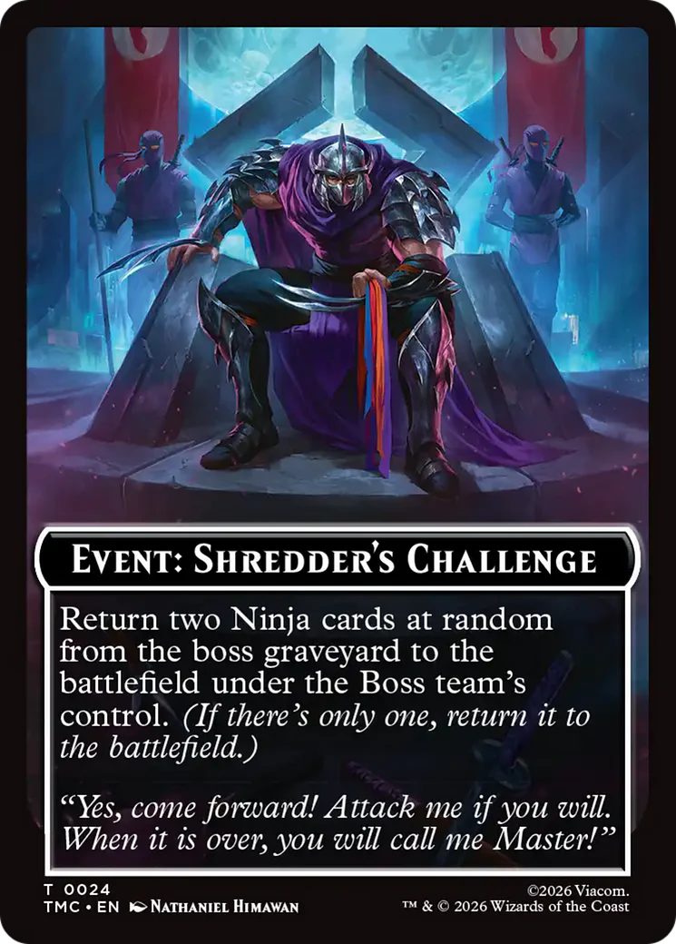 Event: Shredder's Challenge (0024) (TTMC)