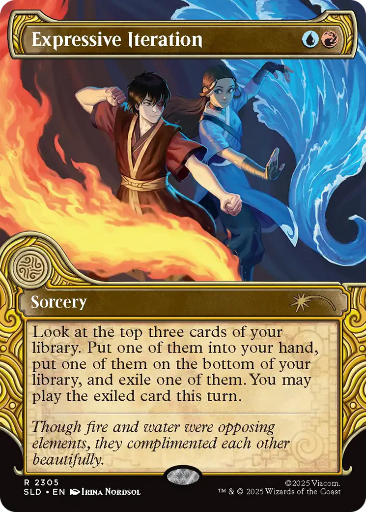 Expressive Iteration (2305) (Elemental Frame) (SLD) - Foil