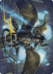 Ezrim, Agency Chief (20/49) Art Card (AMKM) - Gold-Stamped Signature