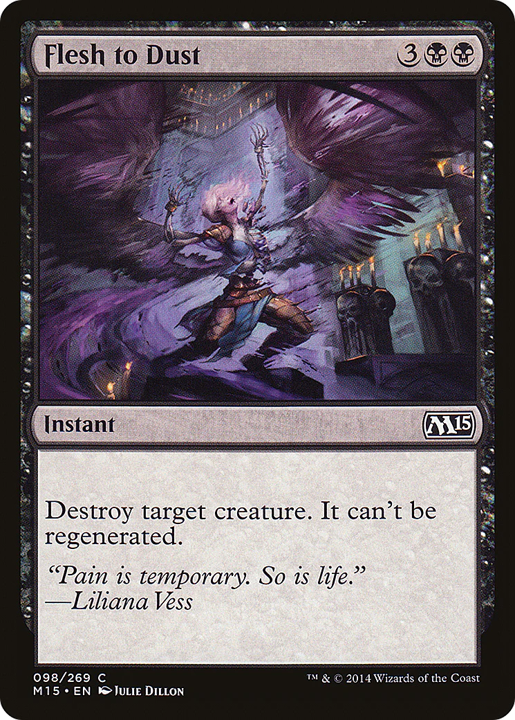 Flesh to Dust (M15) - Foil