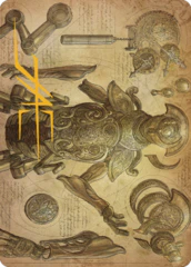 Foundry Inspector (59/81) Art Card (ABRO) - Gold-Stamped Signature