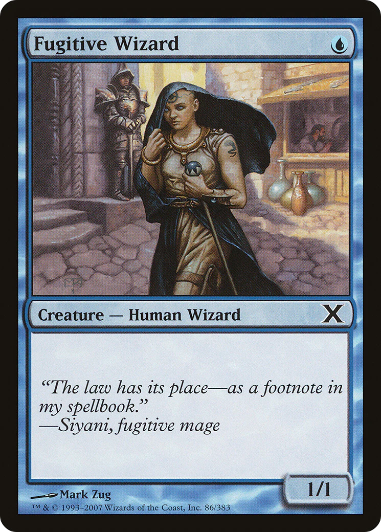 Fugitive Wizard (10E) - Foil