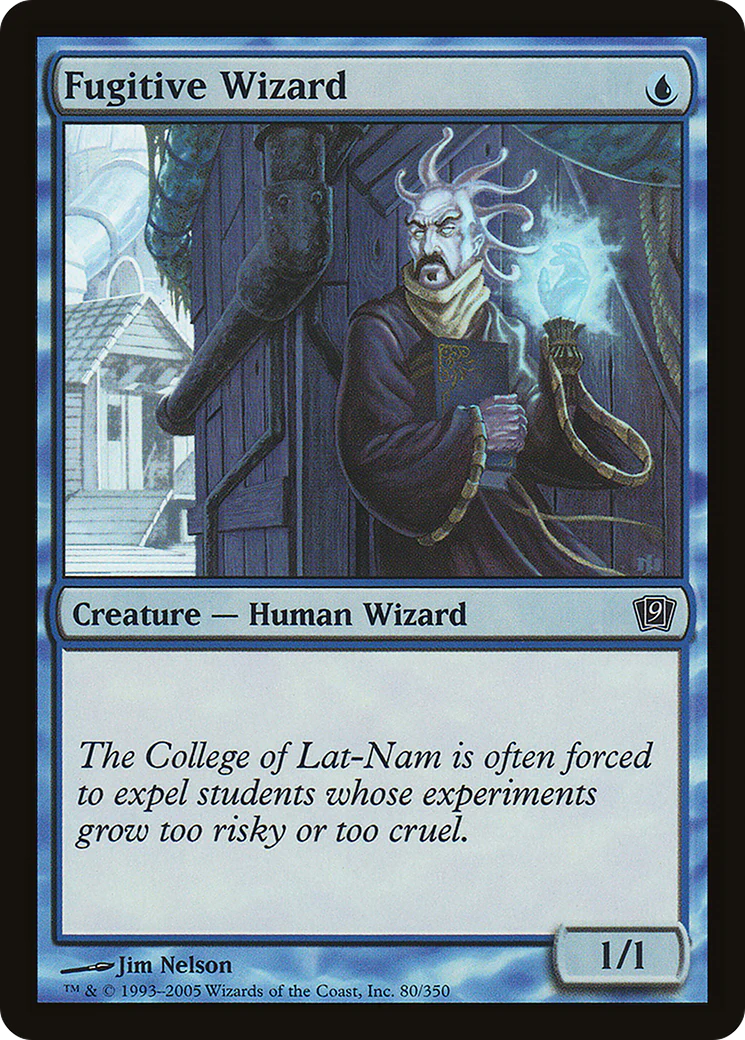 Fugitive Wizard (9ED) - Foil