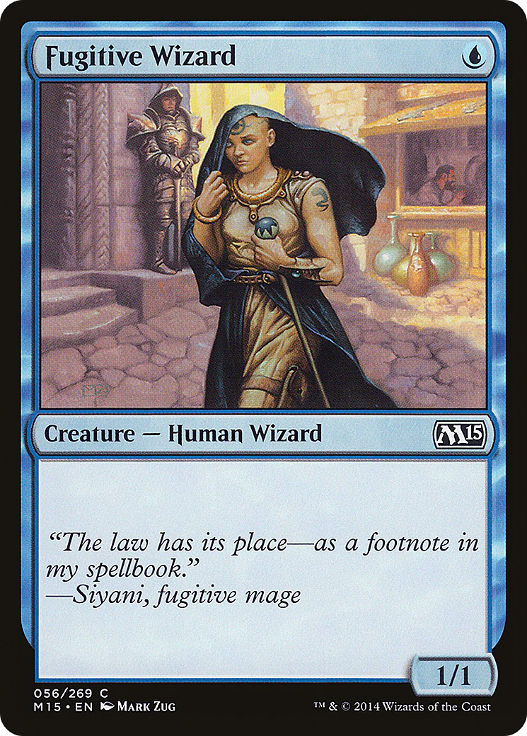 Fugitive Wizard (M15) - Foil