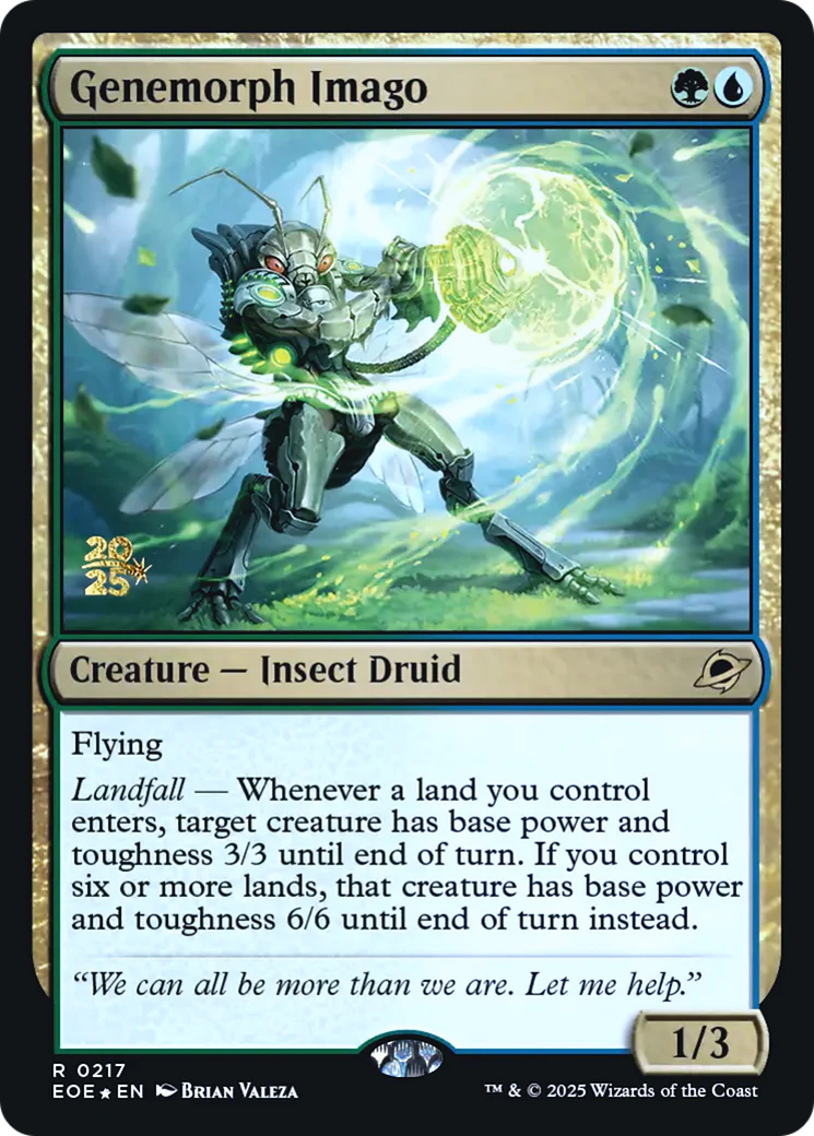 Genemorph Imago (0217) (Prerelease) (PEOE) - Foil